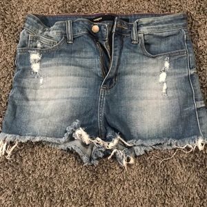 Jean high wasted shorts